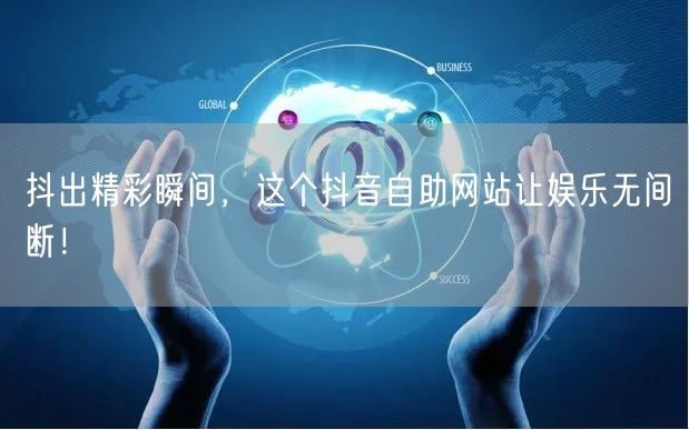 抖出精彩瞬间,这个抖音自助网站让娱乐无间断!