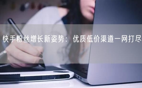 快手粉丝增长新姿势：优质低价渠道一网打尽。