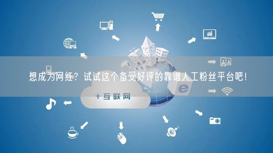 想成为网红？试试这个备受好评的靠谱人工粉丝平台吧！