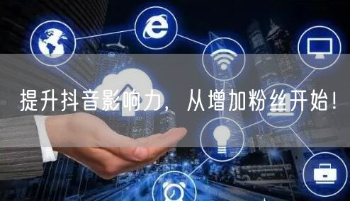 提升抖音影响力，从增加粉丝开始！
