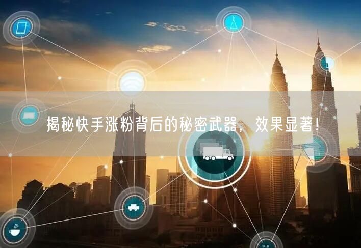 揭秘快手涨粉背后的秘密武器，效果显著！