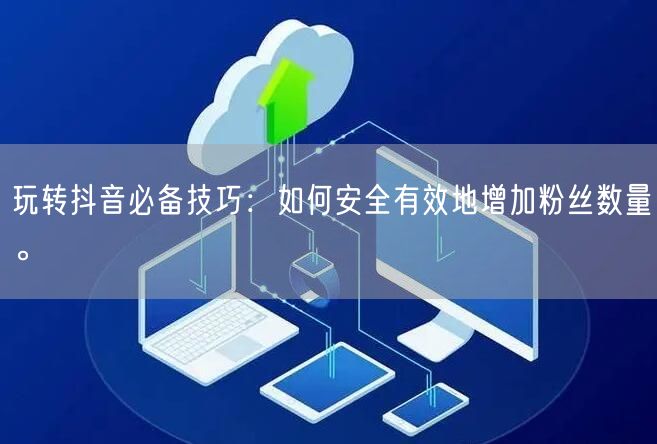玩转抖音必备技巧：如何安全有效地增加粉丝数量。