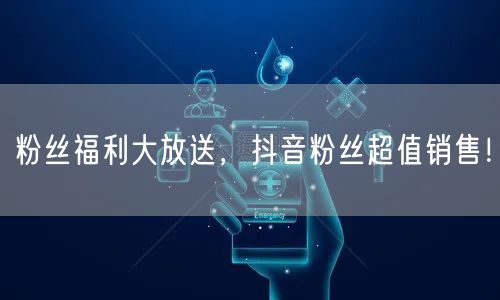 粉丝福利大放送，抖音粉丝超值销售！